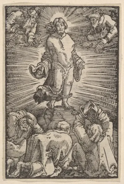 The Transfiguration of Christ, from "The Fall and Salvation of Mankind Through the Life and Passion of Christ"
