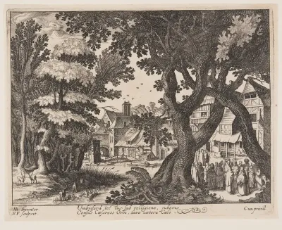 The Tribute Money, from Landscapes with Scenes from the Life of Christ