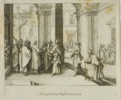 The Tribute to Caesar, from The New Testament