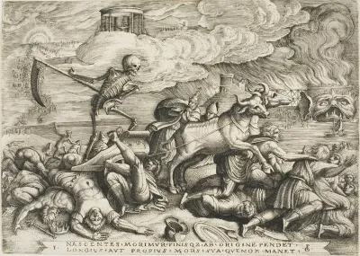 The Triumph of Death, plate five from The Triumphs of Petrarch