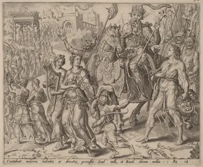 The Triumph of Saul and David