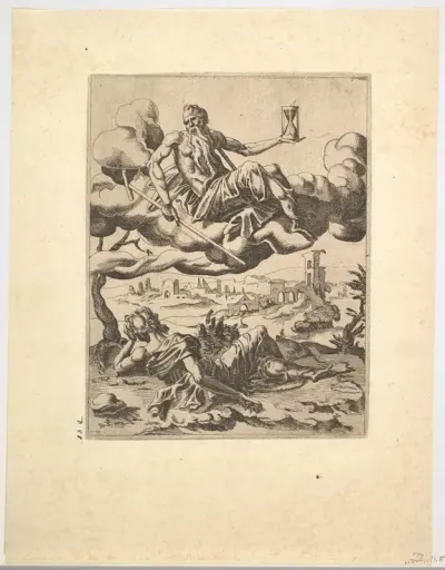 The Triumph of Time from The Triumphs of Petrarch