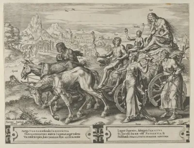 The Triumph of Want, from The Cycle of the Vicissitudes of Human Affairs, plate 6