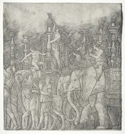 The Triumphs of Caesar:  The Elephants