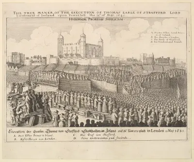 The true maner [manner] of the execution of Thomas Earle of Strafford