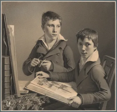 The Twin Brothers Ludwig and Emil Schulthess
