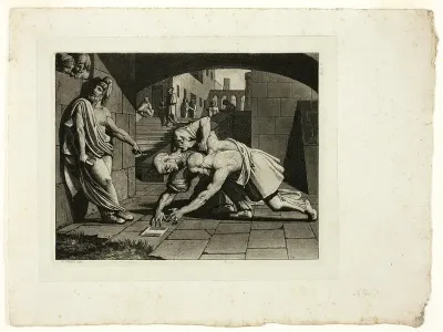 The Two Bald Men Fighting Over a Comb