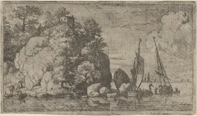 The Two Boats on the River
