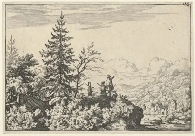 The Two Men on the Hill