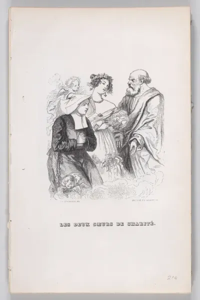 The Two Sisters of Charity, from "The Complete Works of Béranger"