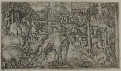 The Unicorn Purifying a Source
