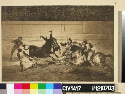 The unlucky death of Pepe Illo in the ring at Madrid