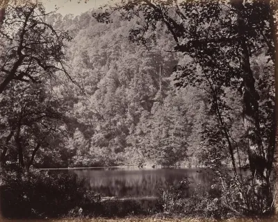 The Upper Himmalayahs. The Dodee Tal in Lake