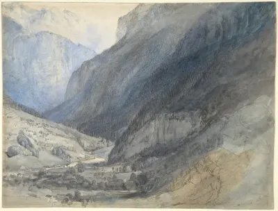 The Valley of Lauterbrunnen, Switzerland