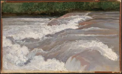 The Velino Above the Cascade of Terni