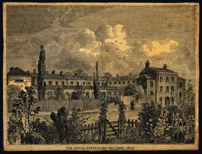 The Veterinary College, Royal College Street, London: the facade