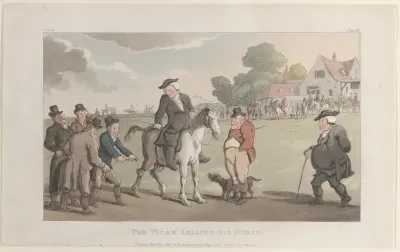The Vicar Selling his Horse