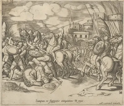The Victory of Scipio, from "Speculum Romanae Magnificentiae"