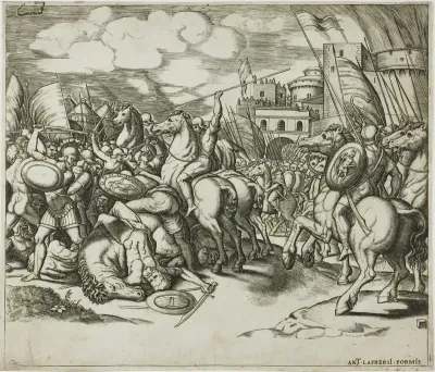 The Victory of Scipion over Syphax