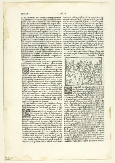 The Victory of the Scipios at Illiturgo from Historiae romanae decades (Roman History), Plate 49 from Woodcuts from Books of the 15th Century