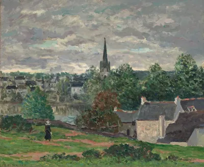 The Village of Rosporden (Finistere)