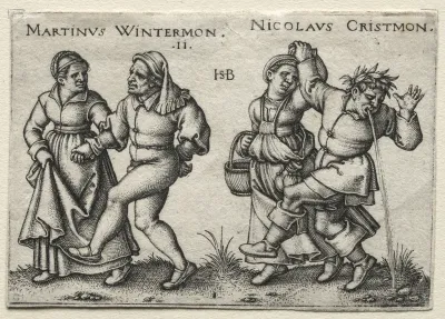 The Village Wedding:  Martinus Wintermon / Nicolaus Cristmon