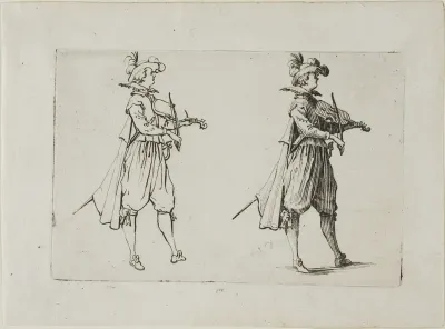 The Violin Player, from The Caprices