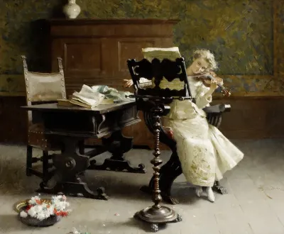The violinist