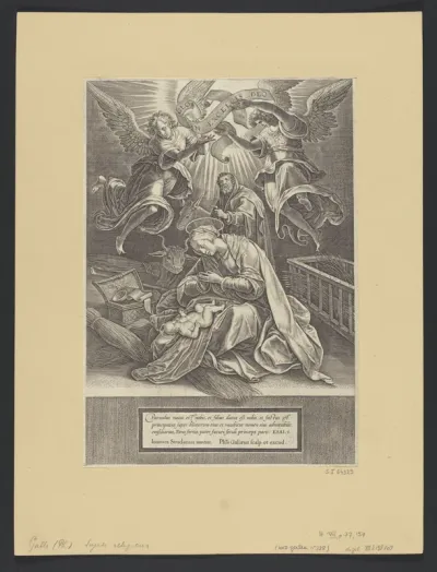 The Virgin Adoring The Child