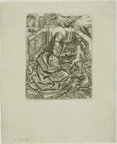 The Virgin and Child in the Garden