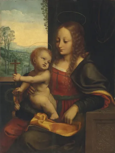 The Virgin and Child / Madonna of the cherries
