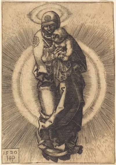 The Virgin and Child on the Crescent