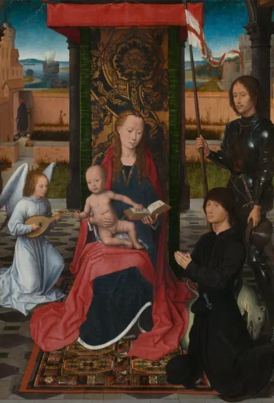 The Virgin and Child with an Angel