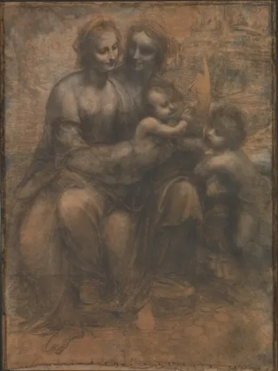 The Virgin and Child with Saint Anne, and the Infant Saint John the Baptist, c.1499