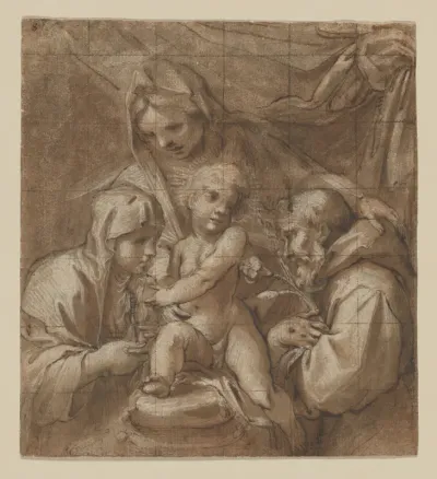 The Virgin and Child with Saint Clare and Saint Francis