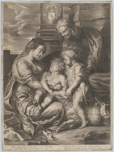 The Virgin and Child with Saint Elizabeth and Saint John the Baptist