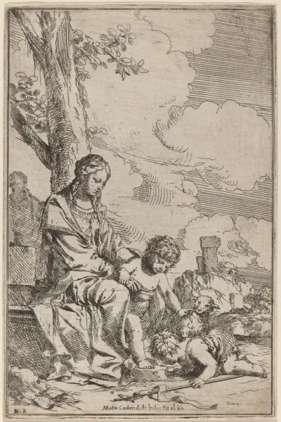 The Virgin and Child with Saint John the Baptist
