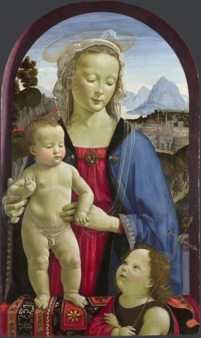 The Virgin and Child with Saint John