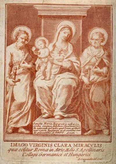 The Virgin and Child with Saint Peter and Saint Paul