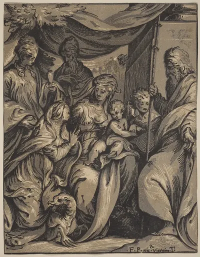 The Virgin and Child with Saints