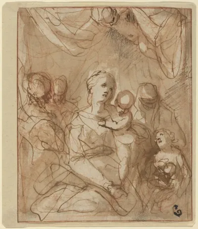 The Virgin and Infant Jesus with Saints