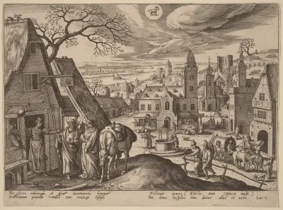 The Virgin and Joseph at the Inn