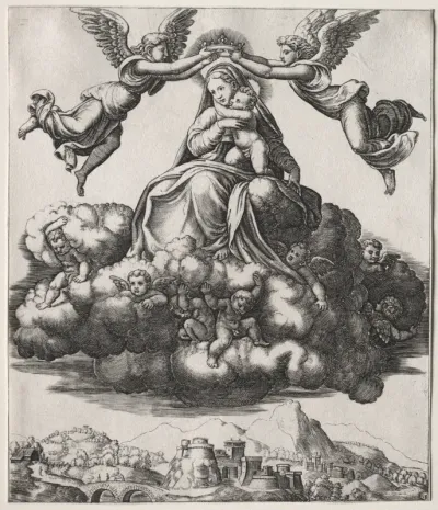 The Virgin in Glory