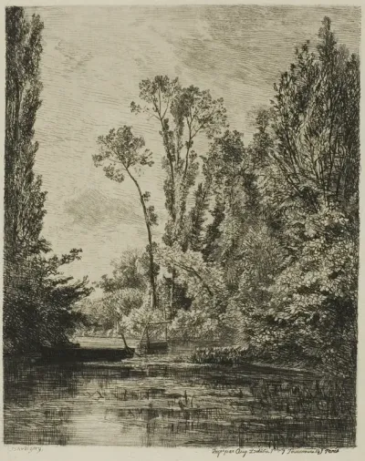 The Virgin Islands at Bezons (The Fishing Hole)
