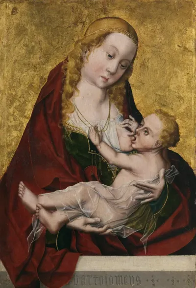The Virgin Nursing the Child