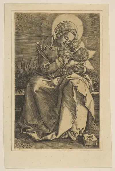 The Virgin Nursing the Christ Child, copy