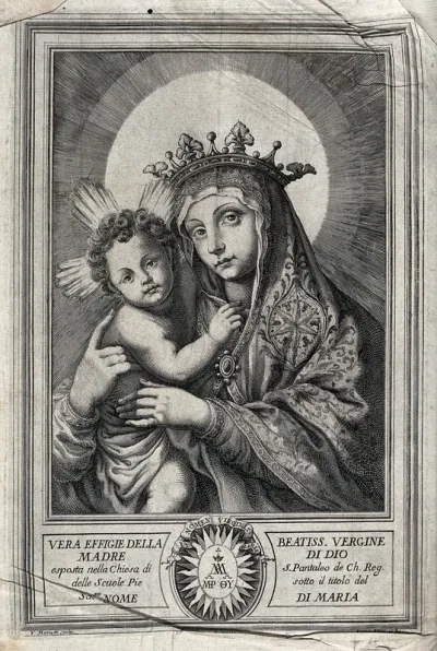 The Virgin of the Holy Name of Mary in the Church of S