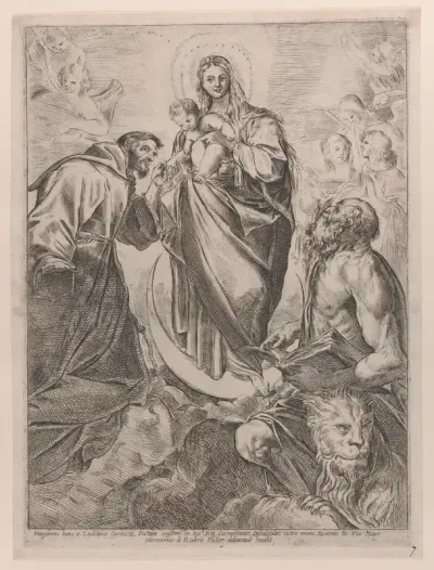 The Virgin with Saints Jerome and Francis