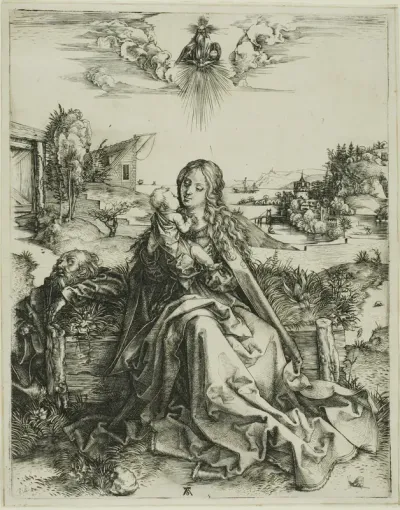 The Virgin with the Dragonfly