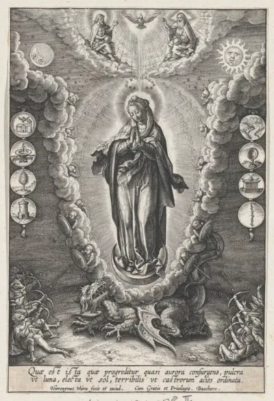 The Virgin with the Symbols of the Lauretanian Litany